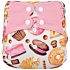 Elf Diaper Dessert Print Reusable Diaper Cover with Butterfly Tabs and Fun, Colorful Prints - C01E23