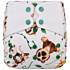Elf Diaper Sloth and Lion Print Eco-Friendly Waterproof Cloth Diaper Cover with Bright Cartoon Prints and Butterfly Tabs - C01E30