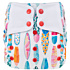Elf Diaper Surboard Print Adjustable Fit Cloth Diaper Cover with Cute and Colorful Butterfly Tabs - C01H26