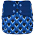 Elf Diaper Blue Arrows Print Adjustable Fit Cloth Diaper Cover with Cute and Colorful Butterfly Tabs - C01H36