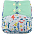 Elf Diaper Sailing Print Reusable Baby Diaper with Bamboo Cotton Inserts and Customizable Fit - A01H43