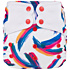 Elf Diaper Drawing Print All-in-One Baby Diaper with Stretchy Tabs and Absorbent Bamboo Cotton Inserts - A01H48