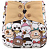 Elf Diaper Crown Animal Avatars Print Adjustable Fit Cloth Diaper Cover with Cute and Colorful Butterfly Tabs - C01H56
