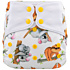 Elf Diaper Sloth & Koala Print Eco-Friendly Cloth Diaper Cover with Waterproof Butterfly Tabs and Adorable Prints - C01H73