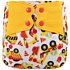 Elf Diaper Engineering Vehicle Print Butterfly Tabs Baby Diaper Cover with Bright Colors and Waterproof Design - C01H74