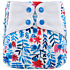 Elf Diaper Flower Branch Print All-Season Diaper Cover with Butterfly Tabs and Waterproof Outer Layer - C01H75