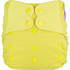 Elf Diaper Lemon Sustainable Cloth Diaper Cover with Waterproof Butterfly Tabs for Infants and Toddlers - C01P08
