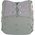 Elf Diaper Gray Large Capacity Snap Cloth Diaper with Reusable and Sustainable Materials - A01P09