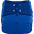 Elf Diaper Navy Blue Adjustable Fit Diaper Cover with Eco-Friendly and Waterproof Butterfly Tabs - C01P10