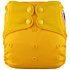Elf Diaper Golden Yellow Eco-Friendly Cloth Diaper with Stretchy Tabs and Super Absorbent Bamboo Cotton Inserts - A01P18