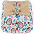 Elf Diaper Cartoon Hedgehog Print Eco-Friendly Cloth Diaper Cover with Waterproof Butterfly Tabs and Adorable Prints - C01Y80