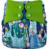 Elf Diaper Watercolor Cactus Print Reusable and Sustainable Diaper Cover with Waterproof Outer Layer - C01Y88