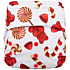 Elf Diaper Candy Print Large Size and Eco-Friendly Hook and Loop Baby Pocket Diaper with Stay Dry Inner - S02E15