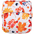 Elf Diaper Autumn Leaves Print Hook and Loop Cloth Diaper Cover with Waterproof and Breathable Materials - C02E20