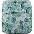 Elf Diaper Light Green Leaves Print Reusable and Eco-Friendly Hook and Loop Baby Pocket Diaper for Large Size - S02H42