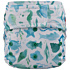 Elf Diaper Gouache Marine Life Pattern Reusable and Eco-Friendly Hook and Loop Baby Pocket Diaper for Large Size - S02H57