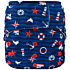 Elf Diaper Deep Blue Harbor Pattern Stay Dry and Waterproof Hook and Loop Baby Pocket Diaper for Infants and Toddlers - S02H71