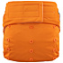 Elf Diaper Safety Orange Color Sustainable Diaper Cover with Hook and Loop Closure and Waterproof Outer Layer - C02P17