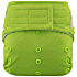 Elf Diaper Kelly Green Color Large Size Hook and Loop Baby Pocket Diaper with Reusable and Stay Dry Design - S02P19