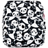 Elf Diaper Cartoon Panda Print Waterproof and Reusable Hook and Loop Baby Pocket Diaper for 0-3 Year Olds - S02Y51