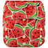 Elf Diaper Cartoon Watermelon Print Eco-Friendly Diaper Cover with Hook and Loop Closure and Waterproof Design - C02Y65