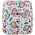 Elf Diaper Cartoon Hedgehog Print Eco-Friendly and Reusable Diaper Cover with Hook and Loop Closure - C02Y80