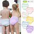 Solid Colors Antibacterial Cotton Mesh Baby 4 Layer Cotton Reusable Potty Training Pants
