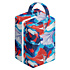 Blue Toucan Print Waterproof Diaper Pod Storage Bag with Stroller and Hanging Capability - DP01E06