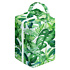 Monstera Print Diaper Pod Hanging Bag with Double Layer Storage and Waterproof Design - DP01H13