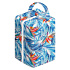 Strelitzia Print Double Layer Diaper Pod Storage Bag with Waterproof and Soft Material - DP01H25