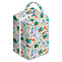 Flower and Fox Print Diaper Pod Hanging Bag with Large Capacity and Easy Access Design - DP01H31