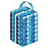 Blue Scale Print Large Capacity Diaper Pod Hanging Bag with Durable and Soft Material - DP01H34