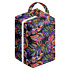 Neon Colored Monstera Print Double Layer Diaper Pod Storage Bag with Sturdy and Secure Design - DP01H39