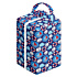 Small Boat and Whale Print Diaper Pod Hanging Bag with Double Layer Storage and Waterproof Design - DP01Y49