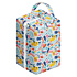 Cartoon Jungle Animals Print Diaper Pod Hanging Bag with Large Capacity and Easy Access Design - DP01Y53