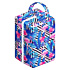 Flamingo and Banana Leaf Print Stroller Diaper Pod Bag with Waterproof and Spacious Design - DP01Y57