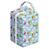 Cartoon Air Carriers Print Double Layer Diaper Storage Pod with Large Capacity and Soft Material - DP01Y71