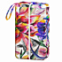 Watercolor Lotus Print Small and Portable Diaper Bag with Waterproof and Durable Material - DP02H14