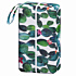 Watercolor Cactus Print Compact Storage Bag for Diapers and Cosmetics with Waterproof Material - DP02H40