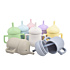 Animal Cartoon Drop Resistant Baby Straw Cup Elephant Silicone Drinking Cup Children Sippy Cup with Double Handle