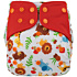 Lichtbaby Cartoon Lion Giraffe Reusable and Waterproof All-in-One Baby Pocket Diaper for Infants and Toddlers - LA03H04