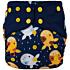 Lichtbaby Giraffe Avatar Waterproof and Eco-Friendly AIO Baby Pocket Diaper for Infants and Toddlers with Dual Microfiber Layers - LA03H05