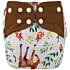 Lichtbaby Deer Large Size AIO Baby Pocket Diaper with Waterproof and Reusable Design - LA03H22