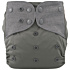 Lichtbaby Gray Dual Microfiber Layers Baby Pocket Diaper for Comfort and Absorbency - LA03P09