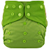 Lichtbaby Kelly Green Dual Microfiber Layers Baby Pocket Diaper for Maximum Protection and Comfort - LA03P19