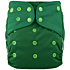 Lichtbaby Hunter Green Waterproof and Eco-Friendly Baby Pocket Diaper for Infants and Toddlers - LA03P20