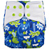 Lichtbaby Blue Dinosaur Eco-Friendly and Reusable Baby Pocket Diaper with Dual Microfiber Layers - LA03Y60