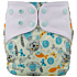 Lichtbaby Cat and Fish Large Size and Eco-Friendly Baby Pocket Diaper with Reusable Material - LA03Y67