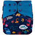 Lichtbaby Whale Octopus and Shark Eco-Friendly Baby Pocket Diaper with Dual Microfiber Layers for Toddlers - LA03Y72