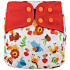 Lichtbaby Cartoon Lion Giraffe Stay Dry and Eco-Friendly Baby Pocket Diaper for Infants and Toddlers - LS03H04